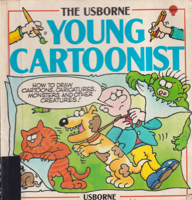 Book Soft Cover 72 Page The Usborne Young Cartoonist