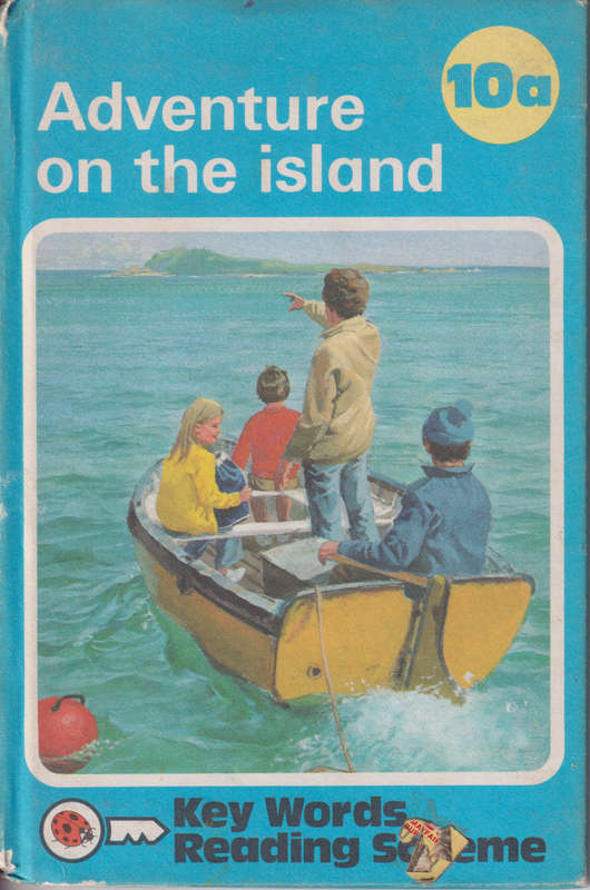 Book Hard Cover 51 Page Adventure on the island