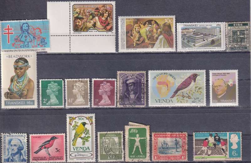 Stamp Mix World Card