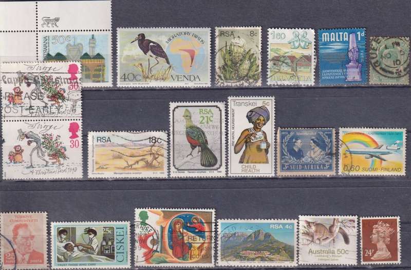 Stamp Mix World Card