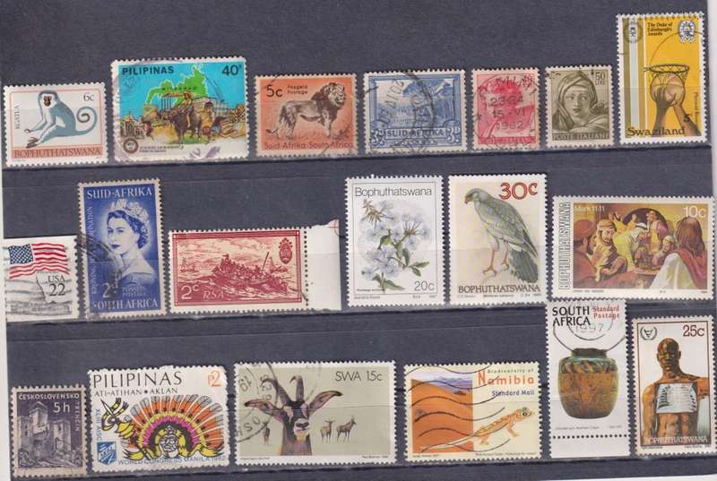 Stamp Mix World Card