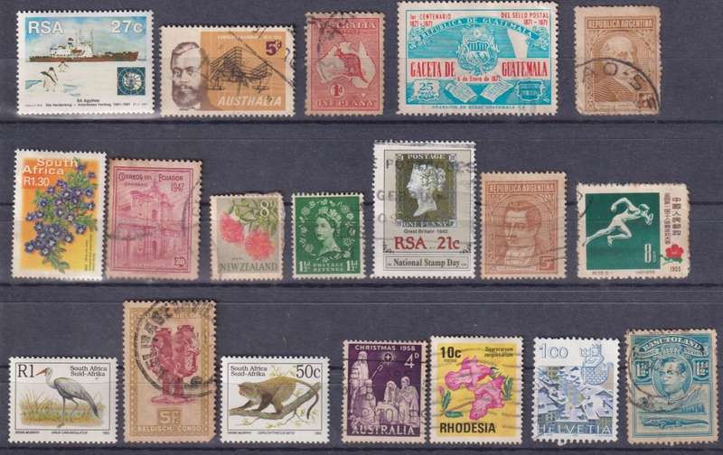 Stamp Mix World Card