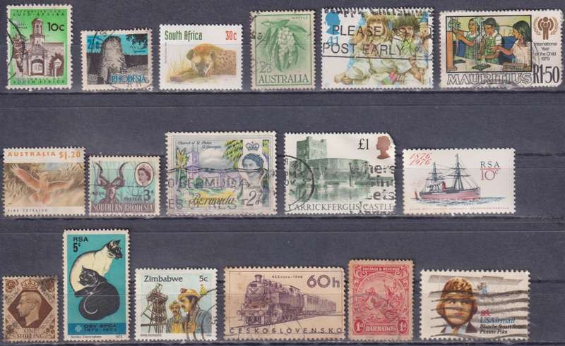Stamp Mix World Card