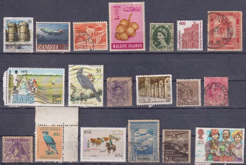 Stamp Mix World Card