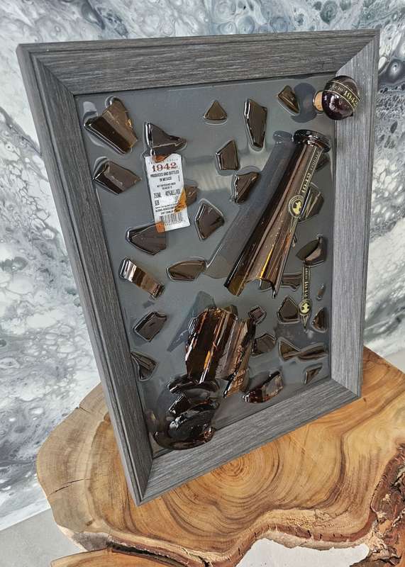 Don Julio Anejo Broken Bottle Art
