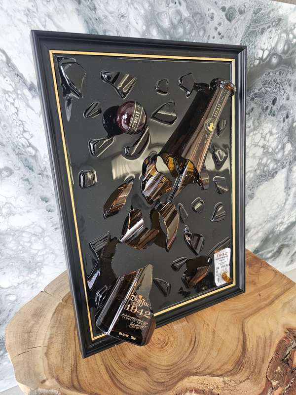 Don Julio Anejo Broken Bottle Art