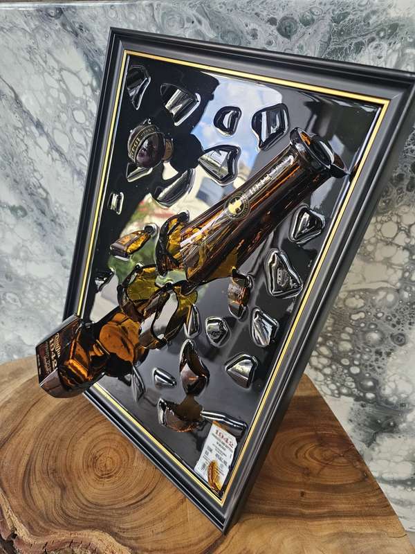 Don Julio Anejo Broken Bottle Art