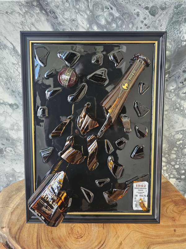 Don Julio Anejo Broken Bottle Art