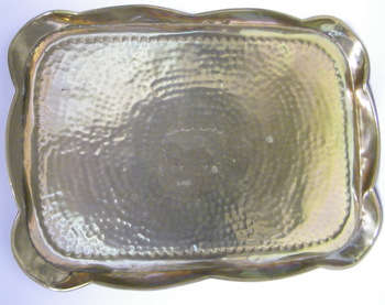 Large Brass Tray - 37x28cm