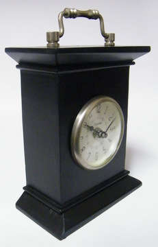 Wooden and Metal Mantel Clock - As New - Ex-Decor Shop (Last one in stock)