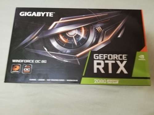 Gigabyte GEFORCE RTX 2080 Super Windforce OC 8GB
