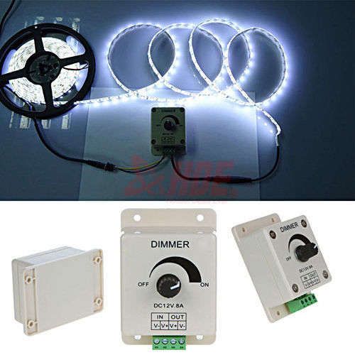 12V 8A DC Dimmer Switch Modulator Adjustable Controller for LED Light And Strip