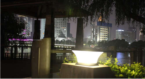 Bright 18 LED Solar Power Cap Light Outdoor Garden Yard