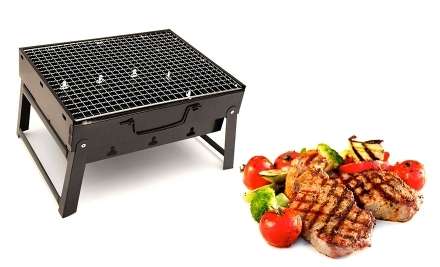 PORTABLE BBQ /BRAAI - BRIEFCASE
