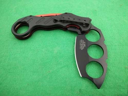 MTECH BALLASTIC KNUCKLE DUSTER KNIFE