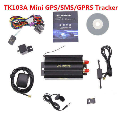 GPS/SMS/GPRS TRACKER TK103A VEHICLE CAR REALTIME TRACKING DEVICE SYSTEM