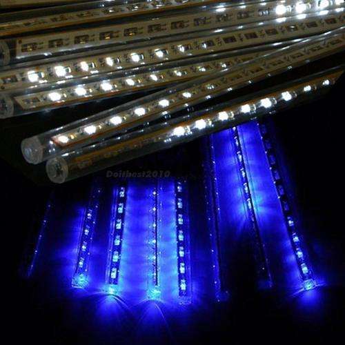 240 LED 8 X 50CM Meteor Shower Rain Tube String LED Lights for Chrismas Party Garden