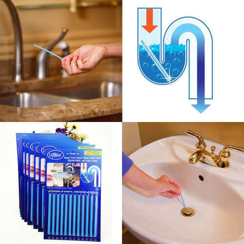 Sani Sticks Cleaner the Kitchen Toilet Bathtub Drain Pipes Cleaning