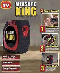 Measure King 3-in-1 Digital Tape Measure
