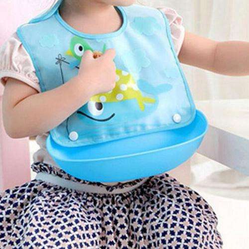 Baby Bib With Detachable Tray