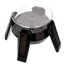 Solar Rotating Display Stand