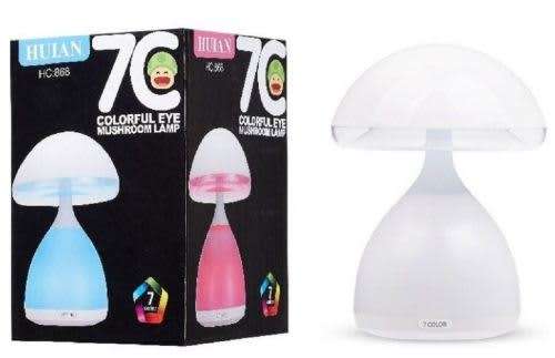 COLOURFUL EYE MUSHROOM LAMP