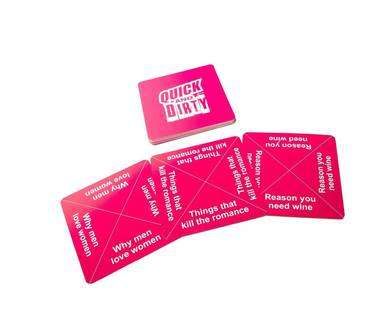 QUICK AND DIRTY FLIRTY FUN PACK CARDS