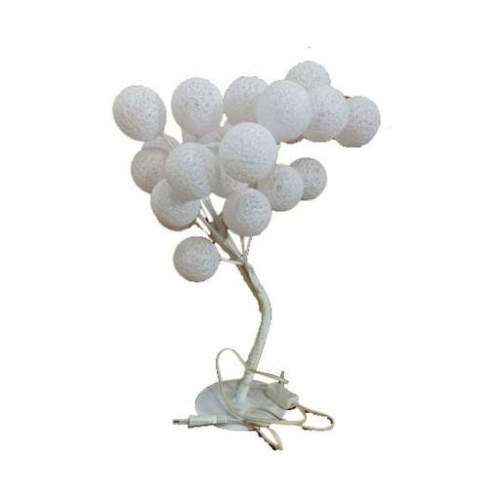 20 COTTON BALL LIGHT TREE