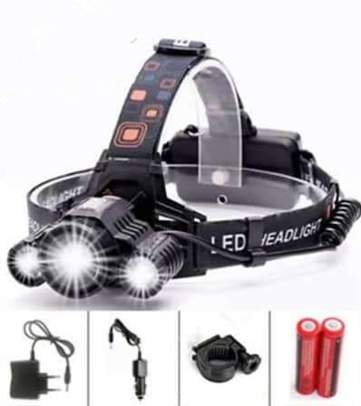 T6 3 LED Headlight