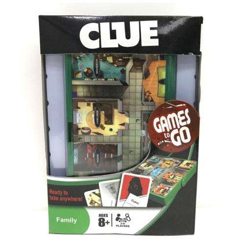 CLUE GAMES TO GO