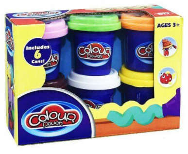 COLOUR DOUGH 6 PACK