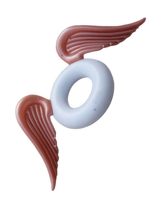 INFLATABLE GOLDEN WING SWIMMING RING