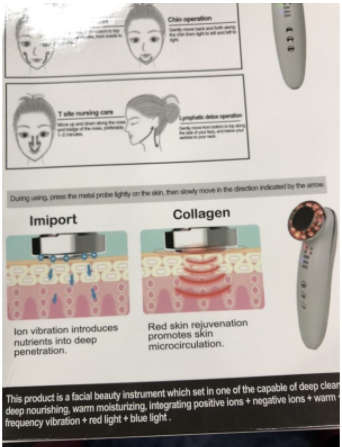 CLEANSING OPTICAL REJUVENATION DEVICE