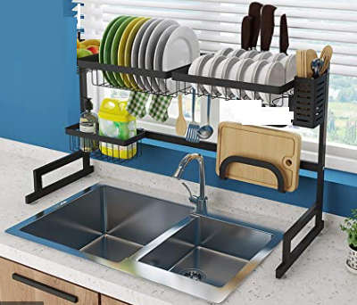 65cm OVER THE BASIN DISH RACK