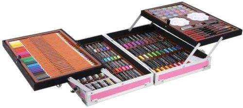 145 PIECE ALLUMINIUM ART SUITCASE