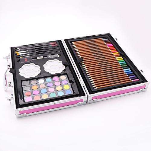 145 PIECE ALLUMINIUM ART SUITCASE