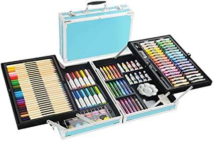 145 PIECE ALLUMINIUM ART SUITCASE