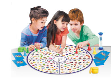 DETECTIVES LOOKING CHART BOARD GAME