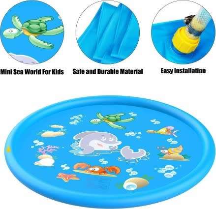 WATER SPRINKLER MAT FOR KIDS