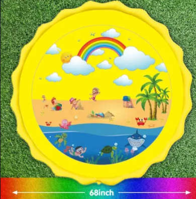 WATER SPRINKLER MAT FOR KIDS