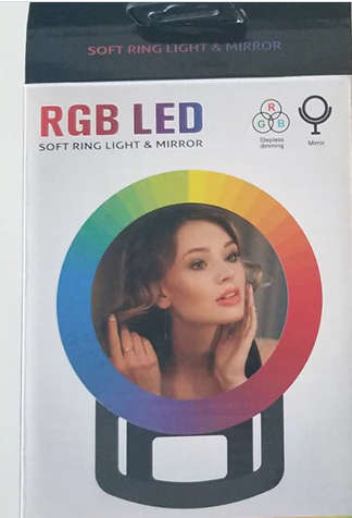 RGB MIRROR SELFIE CLIP