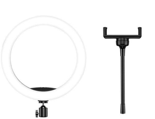13" RGB ring fill light with stand