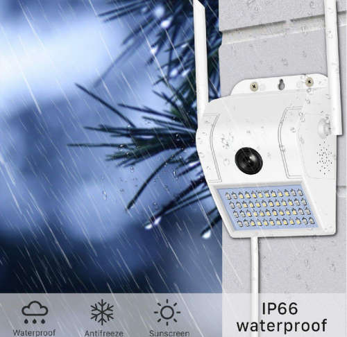 JORTAN WIFI WALL LAMP IP CAMERA