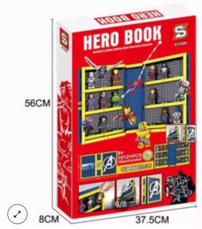 Hero Book Building Blocks