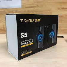S5 T-WOLF LUMINOUS PC SPEAKERS