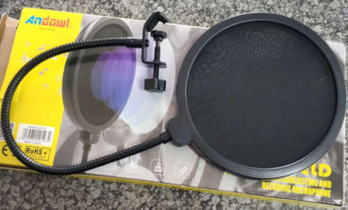 ANDOWL POP SCREEN MICROPHONE SHIELD