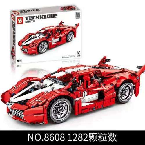 RACE CAR 608 BUILDING BLOCKS
