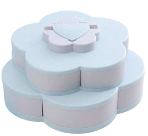 DOUBLE LAYER PETAL CANDY BOX