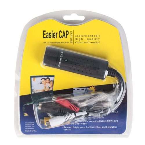 EASY CAPTURE USB VIDEO  ADAPTER WITH AUDIO