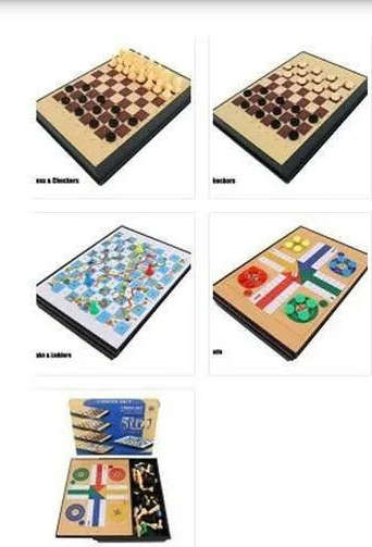 5 IN 1 CHESS SET GAME